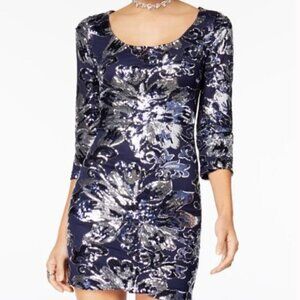 Crystal Doll - Junior's Sequin Bodycon Mini Dress - Size: XL - NWT